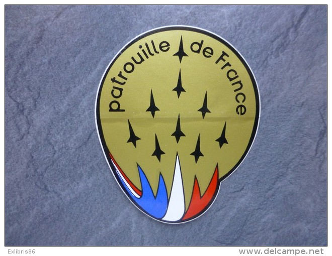 AVIATION Autocollant Patrouille De France  ; Ref  740 VP 35 - Stickers