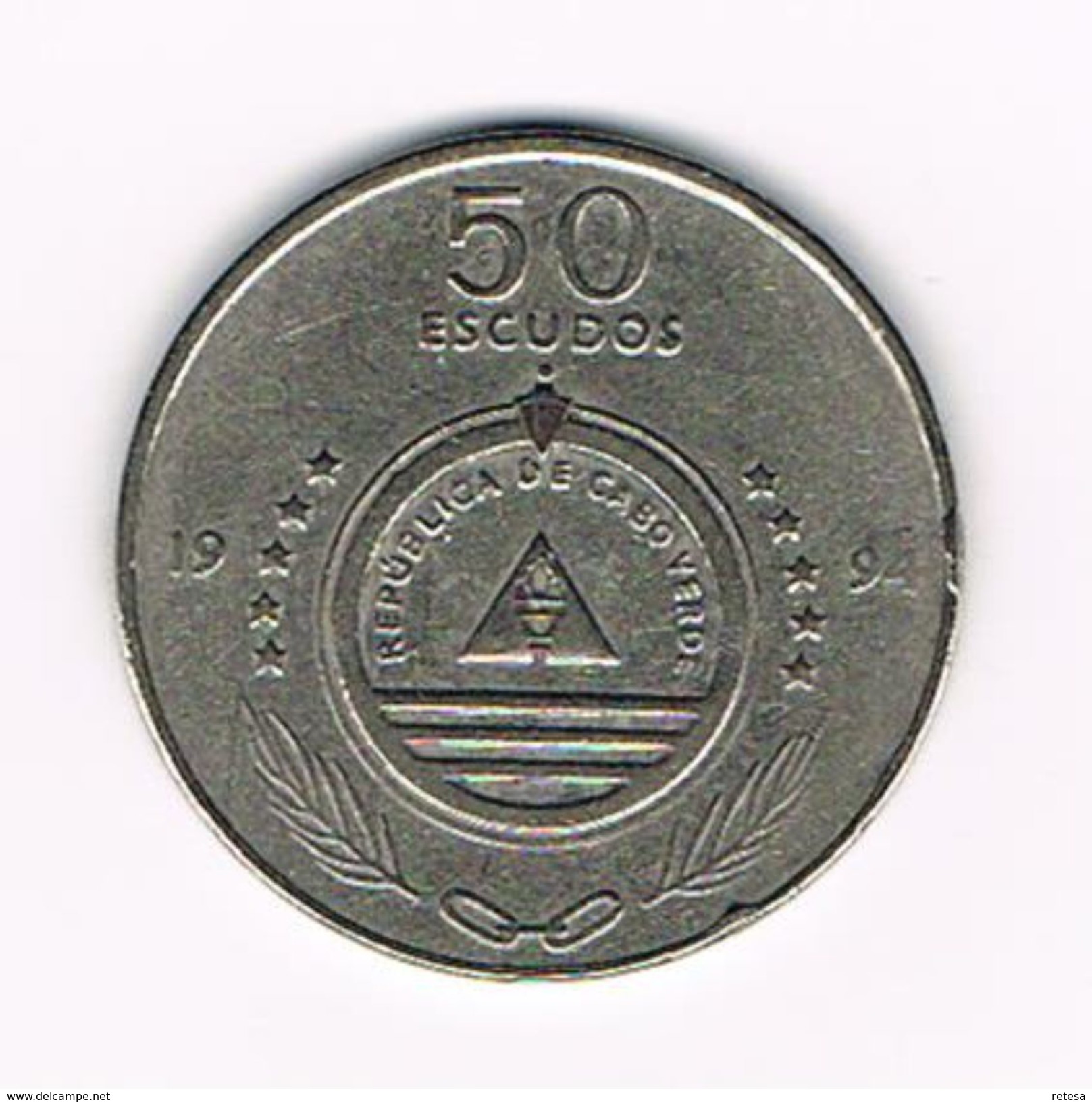 )  CABO  VERDE  50 ESCUDOS  1994 - Cap Vert