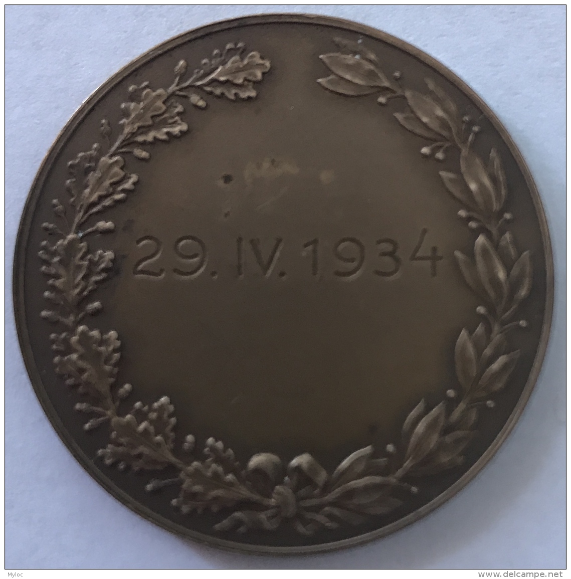 Medaille. Verein Fur Bewegungsspiele Wien. 32mm - Profesionales / De Sociedad