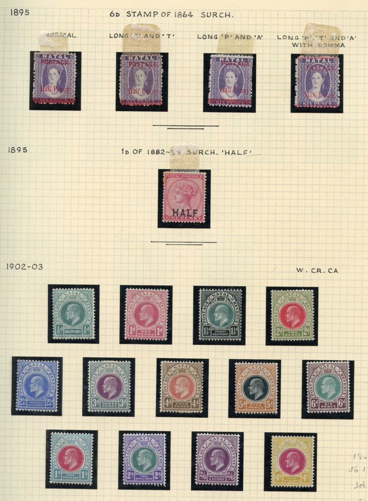 BRITISH AFRICA Collection Of M & U In A Multi Ring Album With C.O.G.H Incl. Ranges Of Seated Hope Incl. 1884-90 Set FU, - Other & Unclassified