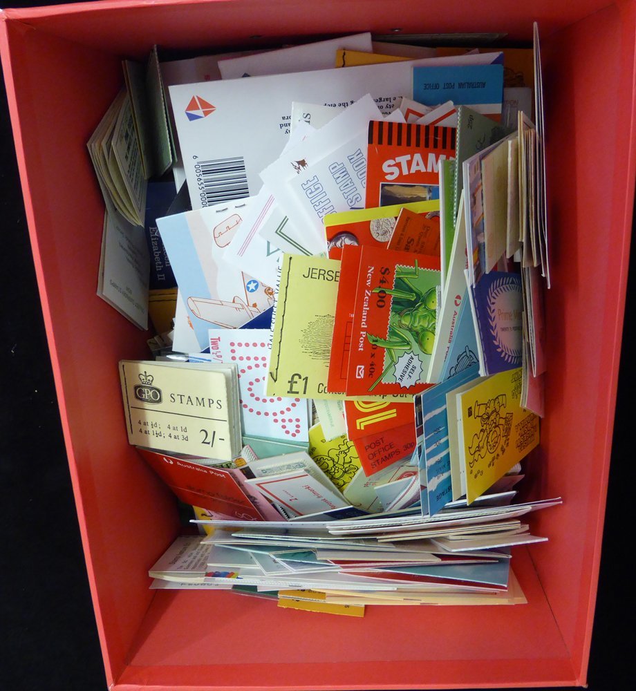 WORLD BOOKLETS Box Containing A Mixture (few 100), Noted - French Red Cross Etc. - Other & Unclassified