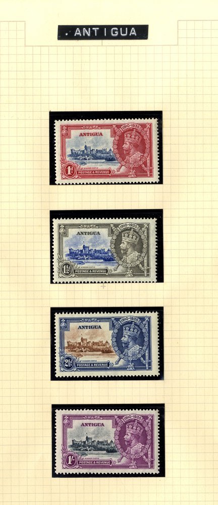 1935 Silver Jubilee (244 From 250 Stamps) M, Plus Egypt Seals (faults). Cat. £1175. (245) - Other & Unclassified