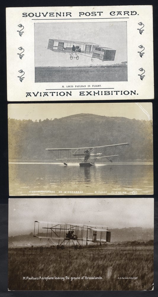 AVIATORS 1903-13 Range Of Cards Incl. Wilbur Wright's Aeroplane In Flight, Two Types Of British Aircraft, Hydro Aeroplan - Zonder Classificatie