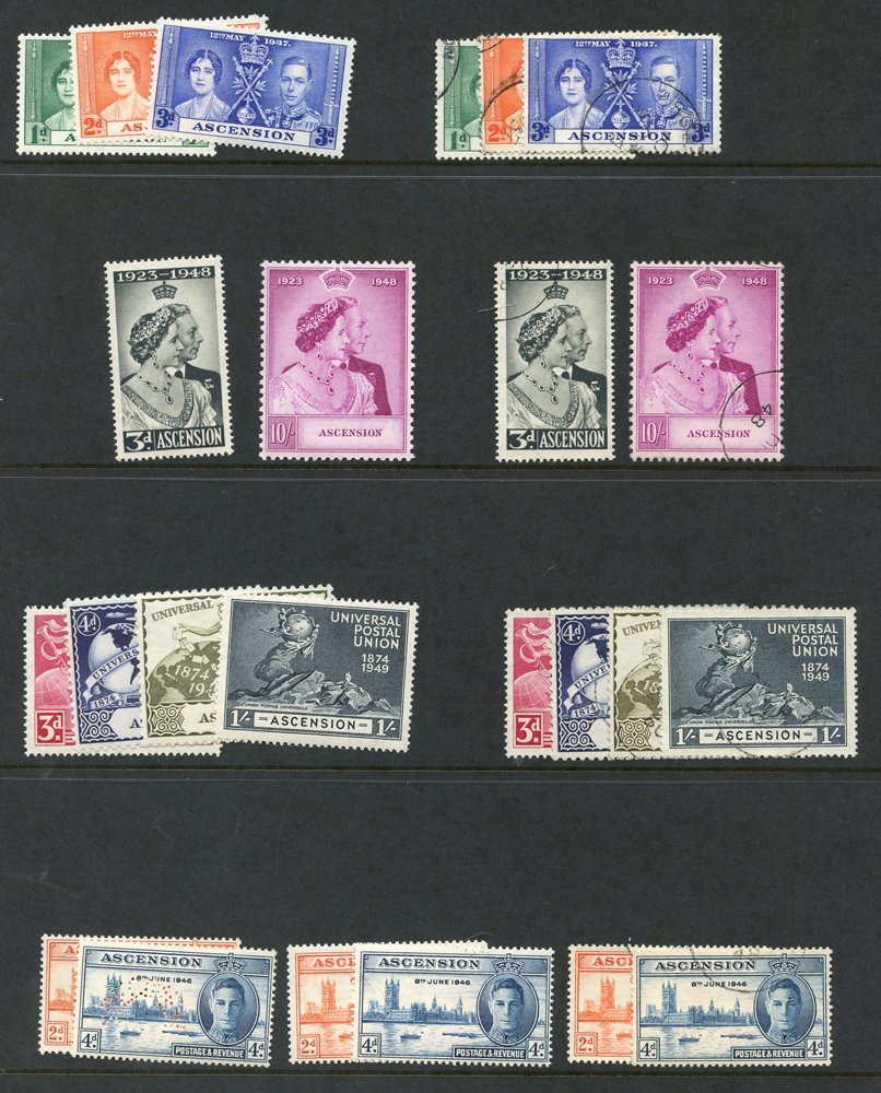 1937 Trio Of Coronation Covers With Sea Post M.V City Of New York - American South African Line Incl. Cachets In Black O - Altri & Non Classificati