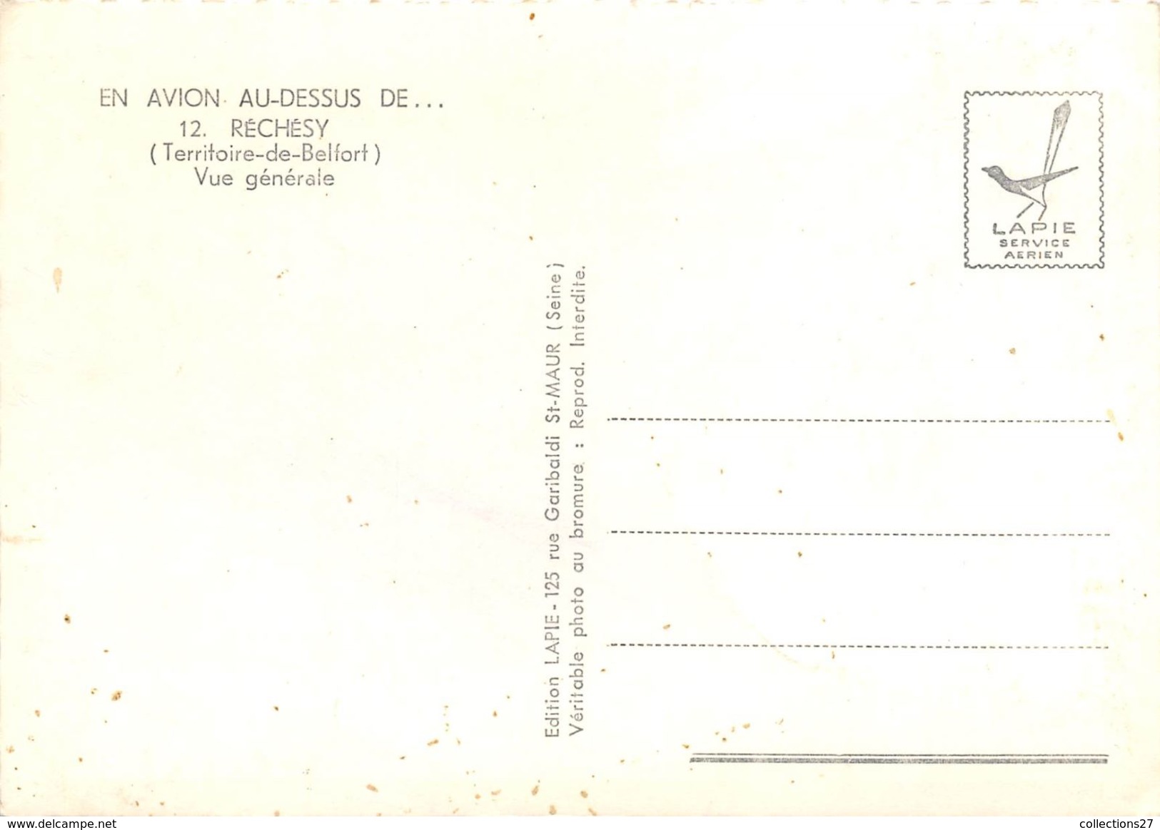 90-RECHESY-  VUE GENERALE - Autres & Non Classés