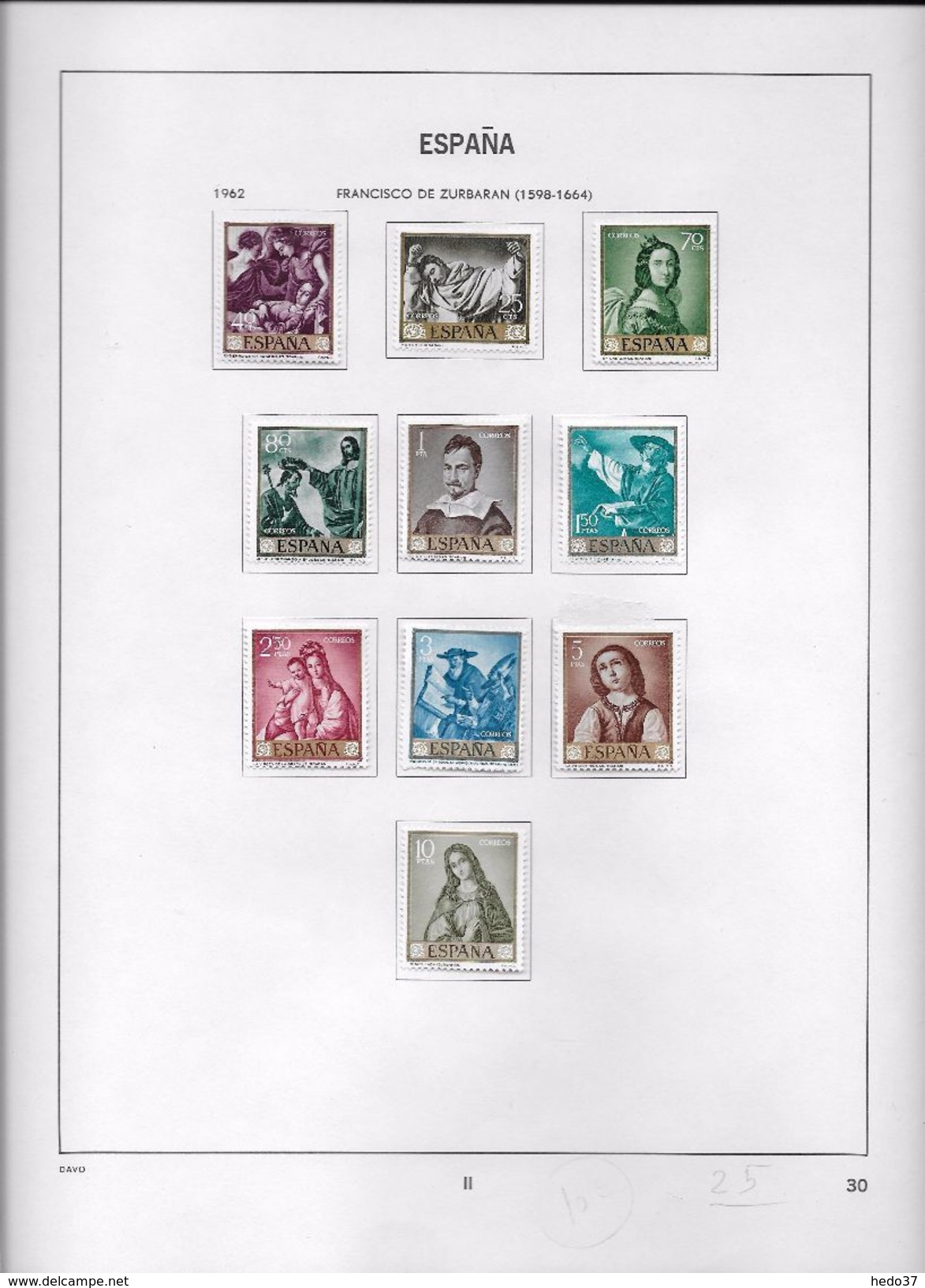 Espagne - Collection Vendue Page Par Page - Neufs * Avec Charnière / Oblitérés - B/TB - Collections