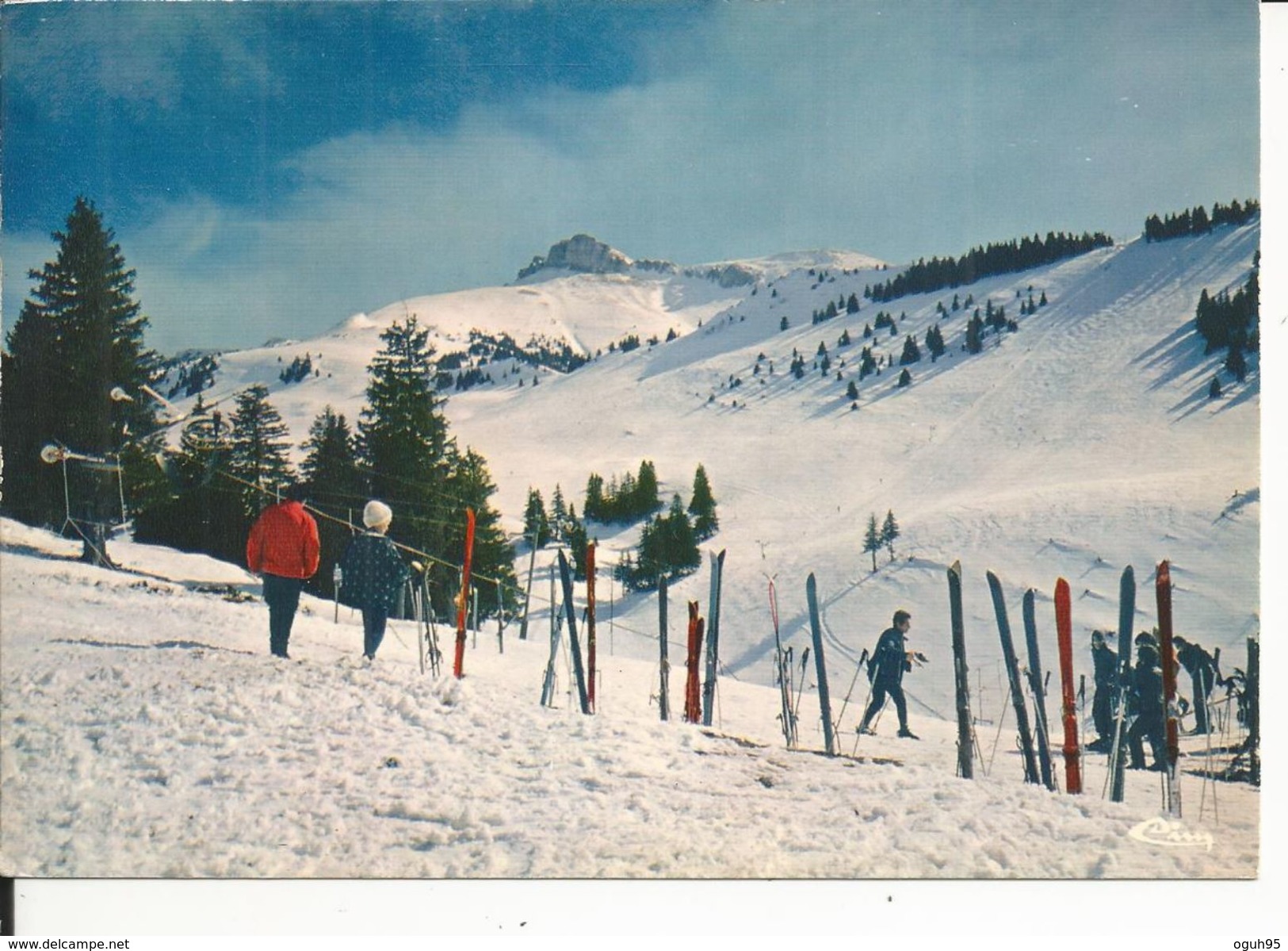 74 - THOLLON LES MEMISES - Le Plateau Des Memises, Les Champs De Ski - Thollon