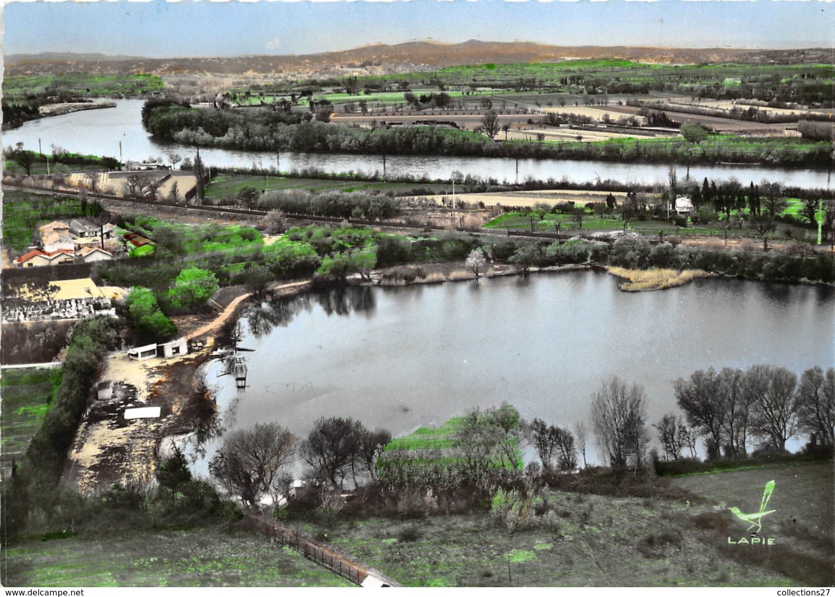 84-LE PONTET- LE LAC DE PLAISANCE, VUE DU CIEL - Le Pontet