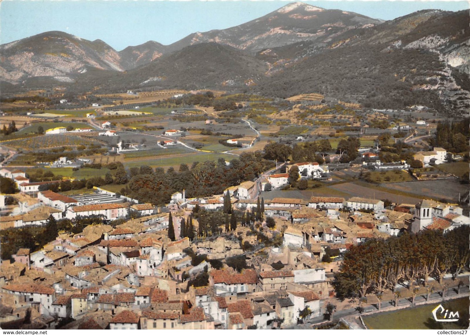 84-MALAUCENE- VUE GENERALE AERIENNE - Malaucene