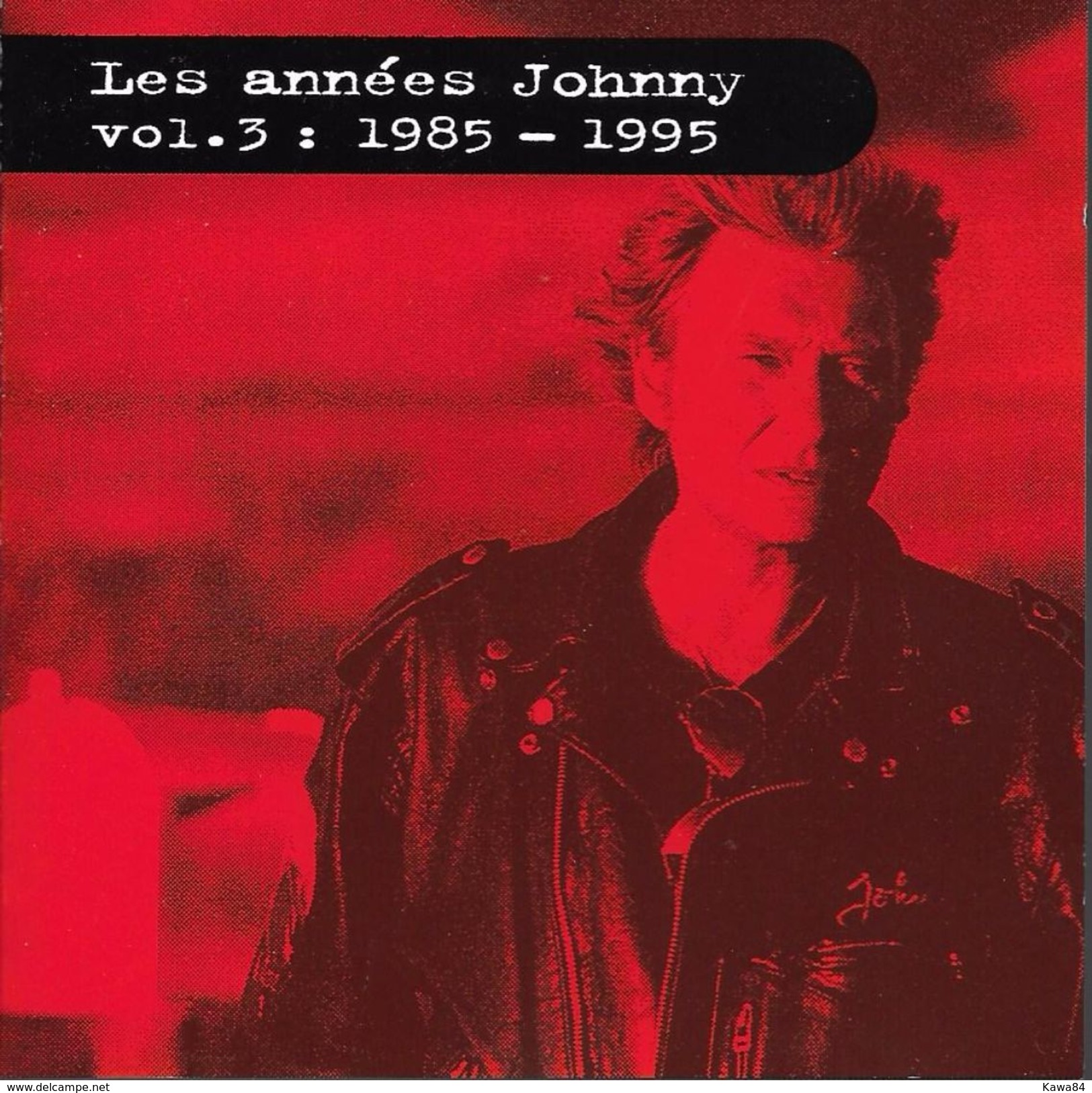 CD Johnny Hallyday / Berger / Goldman / Hallyday / Billon / Shuman " Les Années Johnny Vol: 3 " Promo - Collectors