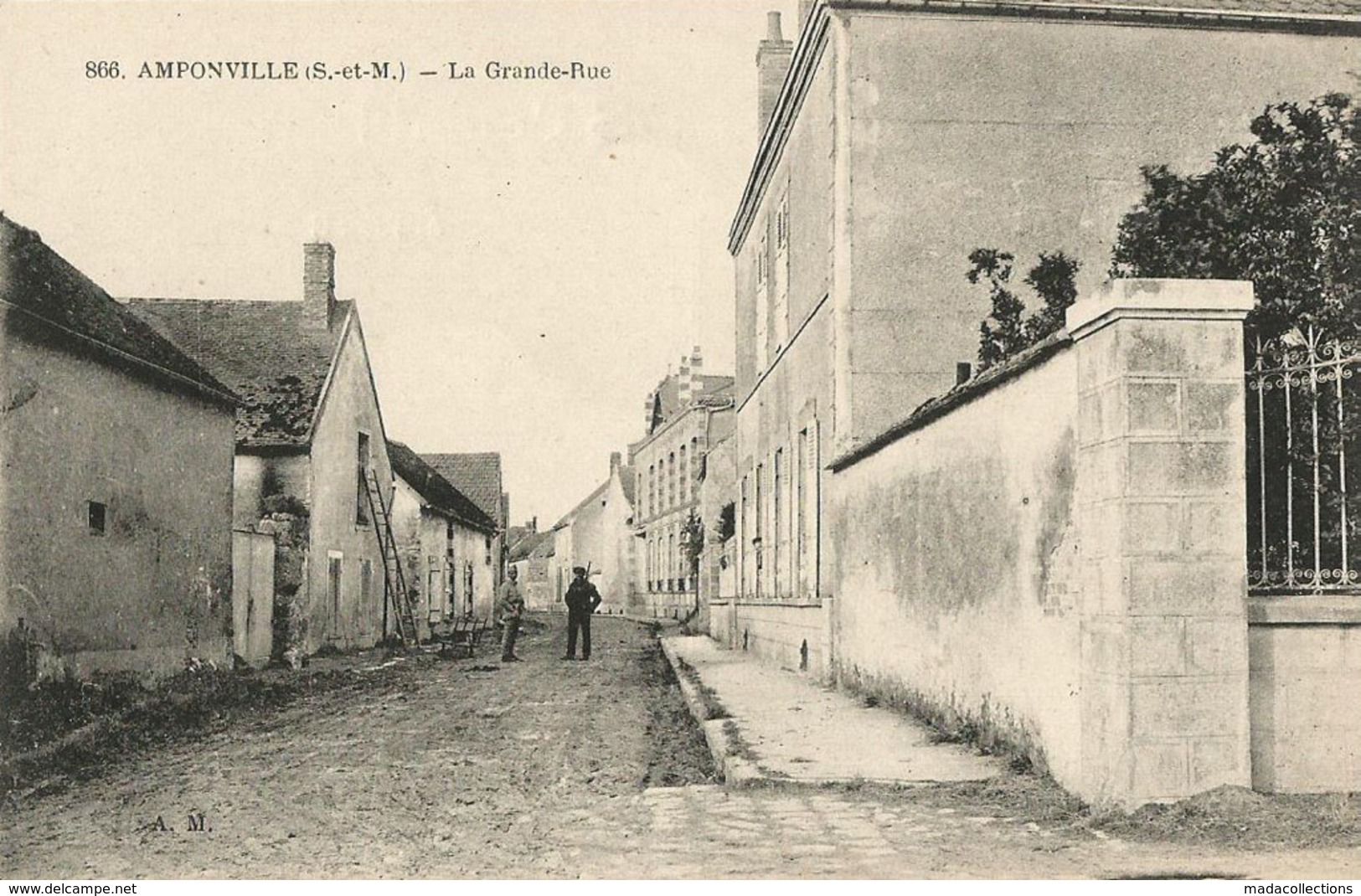 Amponville (77 - Seine-et-Marne) La Grande Rue - Other & Unclassified