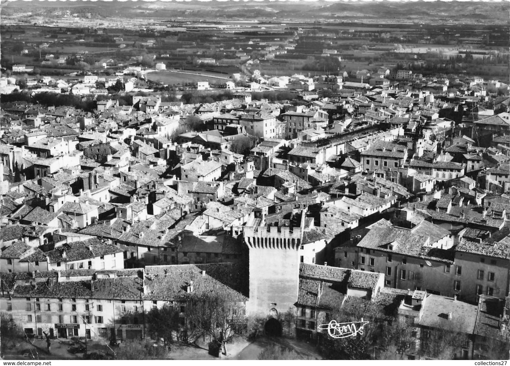 84-CARPENTRAS- VUE GENERALE AERIENNE - Carpentras