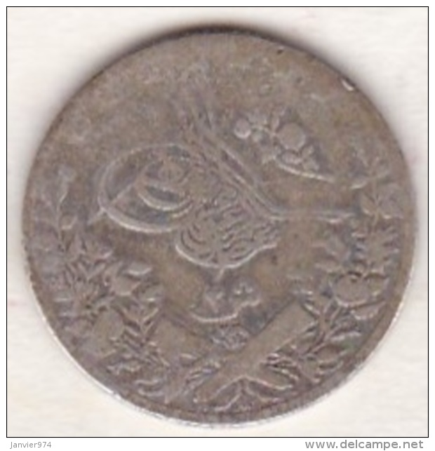 Empire Ottoman. 2 Qirsh AH 1293 Year 29. Abdul Hamid, En Argent. KM# 293 - Aegypten