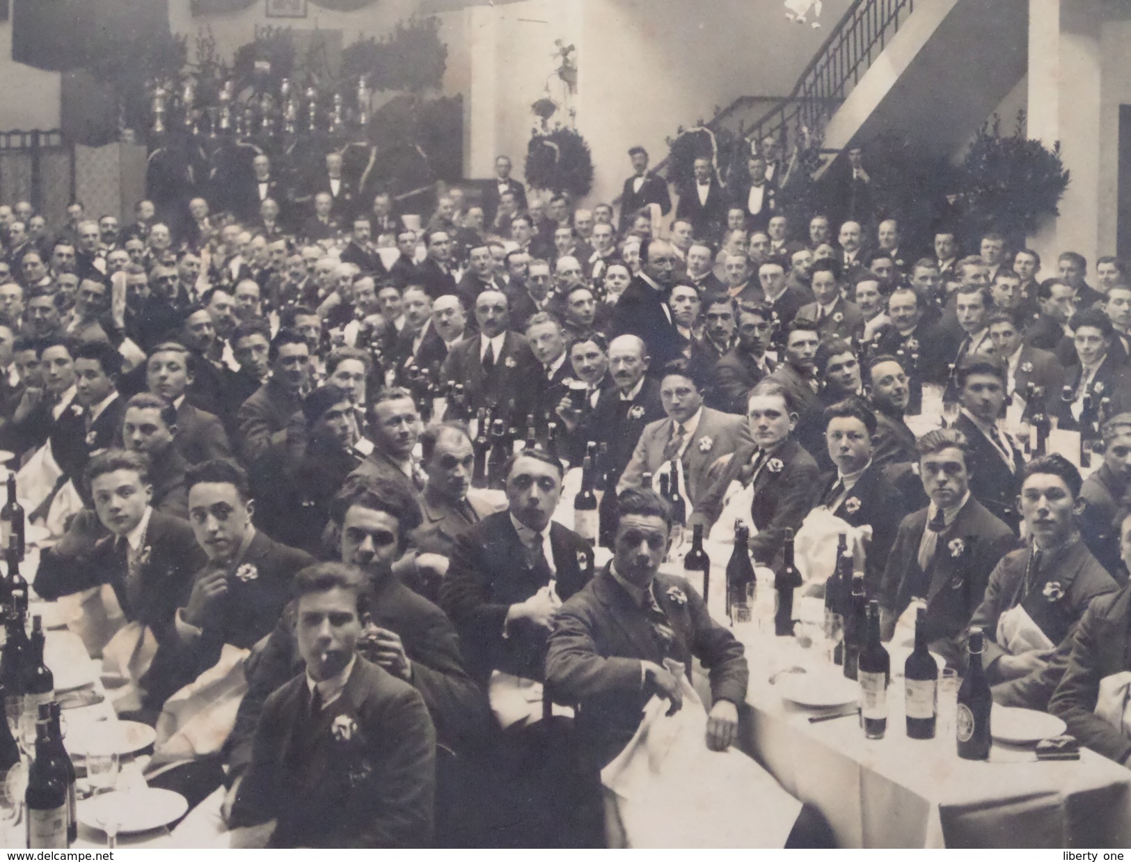 R.F.C. BRUGEOIS : XXXVe Anniversaire De La Fondation : Banquet 6 Fev. 1927 ( Format 27 X 33 Cm. / Voir Photo ) ! - Célébrités