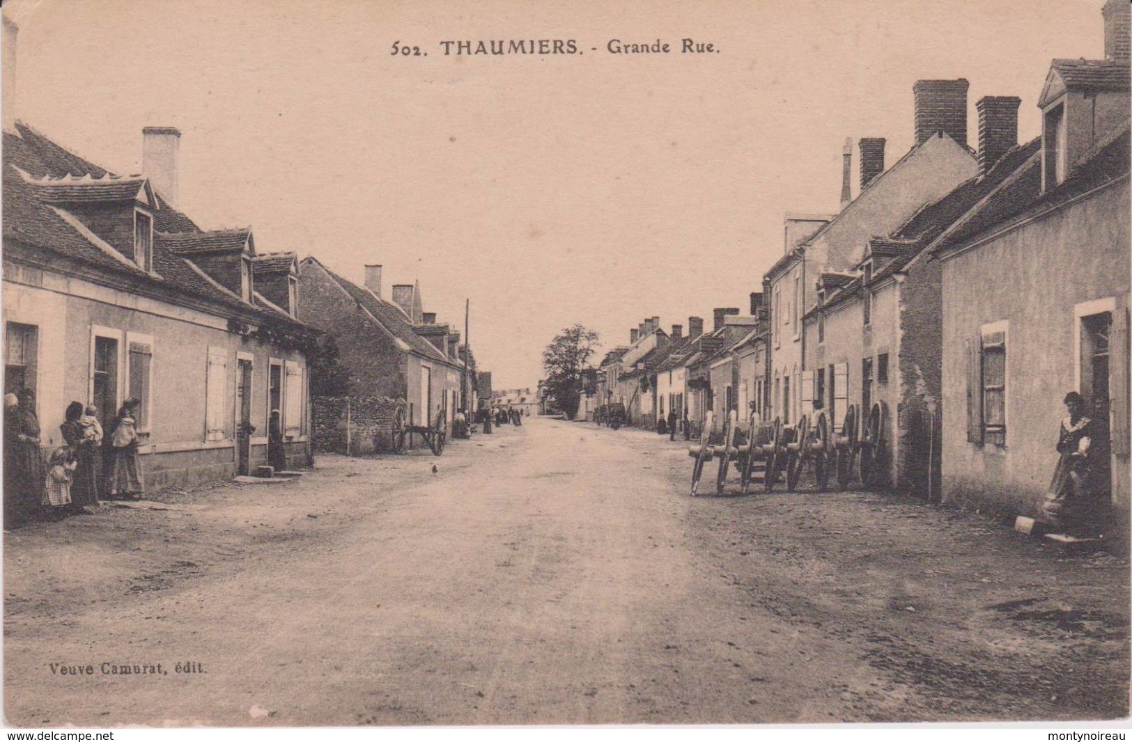 Cher : Thaumiers :  Grande  Rue - Thaumiers