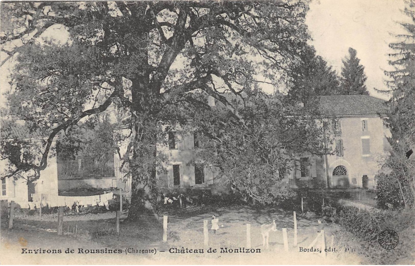 16 ROUSSINES CHATEAU DE MONTIZON - Autres & Non Classés