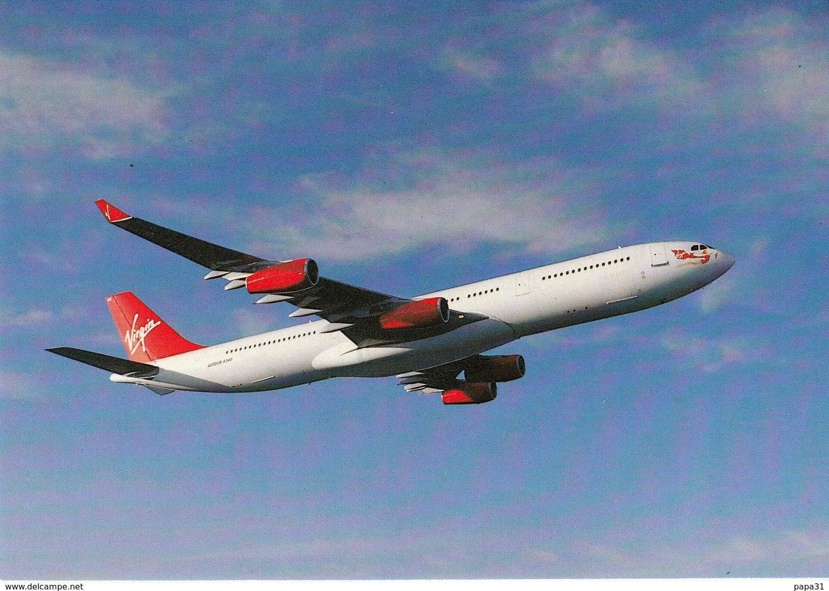 AIRBUS A 340  VIRGIN ATLANTIC AIRWAY 1 - 1946-....: Era Moderna