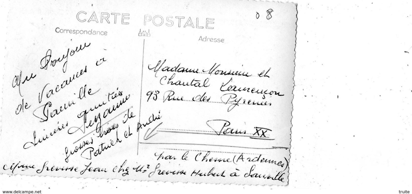 SAUVILLE (CARTE PHOTO) - Autres & Non Classés