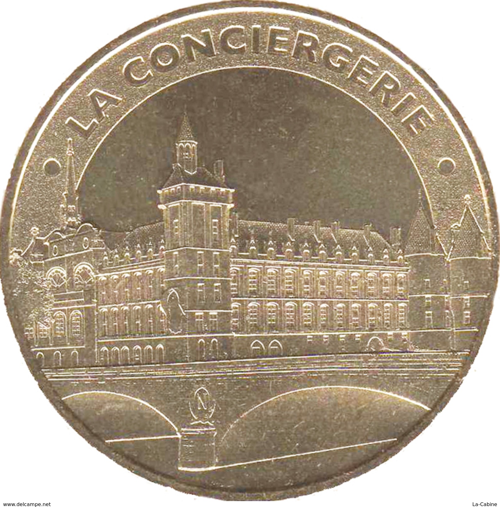 70001 PARIS LA CONCIERGERIE N°3 MÉDAILLE MONNAIE DE PARIS 2012 JETON TOKEN MEDALS COINS RÉFÉRENCE OMS 7501LC3/12 - 2012