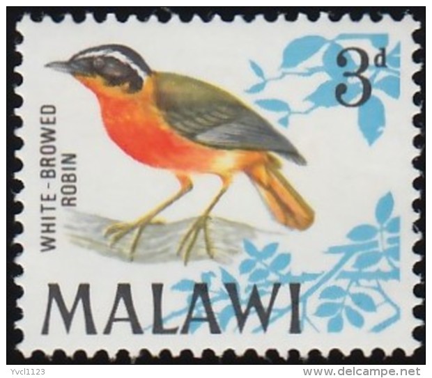 MALAWI - Scott #97 Cossypha Heuglini / Mint NH Stamp - Malawi (1964-...)