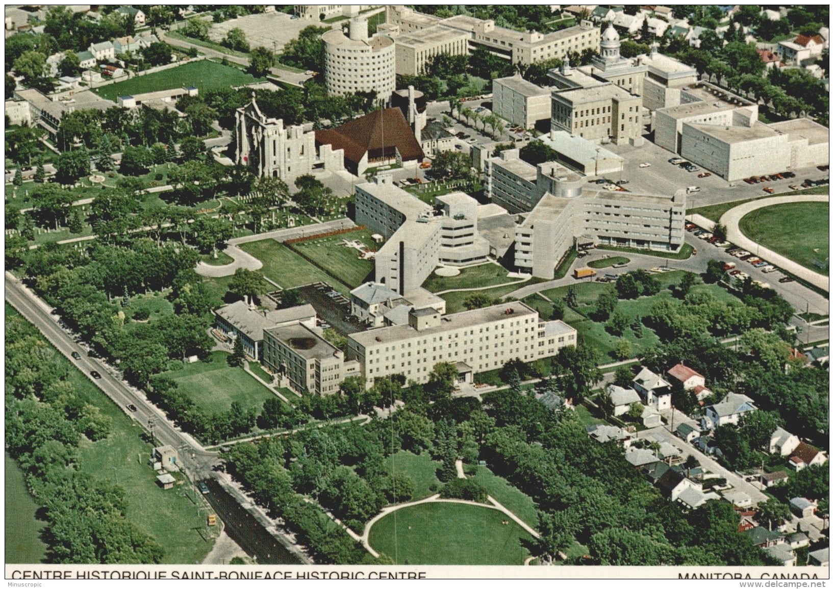 CPM Canada - Manitoba - Centre Historique Saint Boniface - Autres & Non Classés