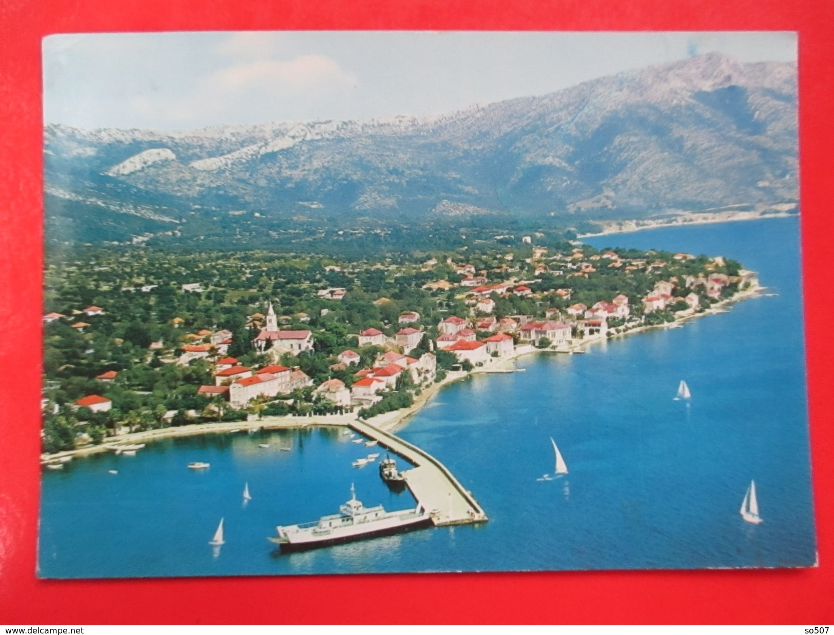 A3-Postcard-Orebic - Croacia