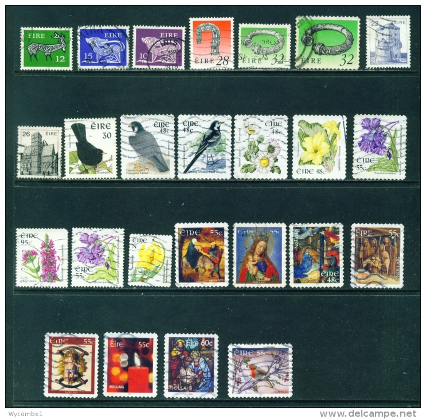 IRELAND - 25 Different Collection* - All Stamps Scanned And Off Paper - Collections, Lots & Series