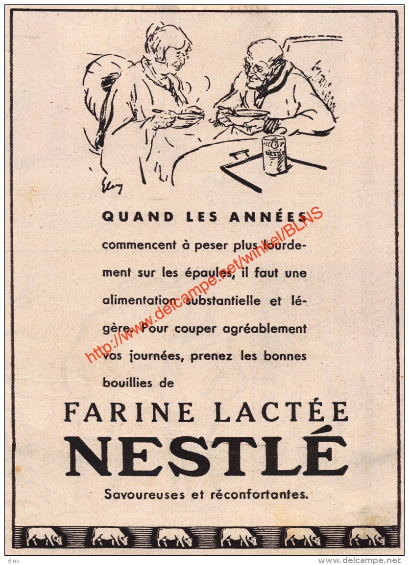 Nestlé Farine Lactée - Illustration 11x16cm - Publicités