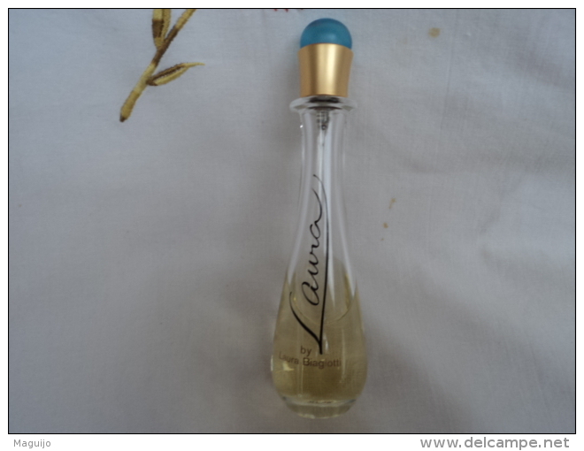 LAURA BIAGIOTTI" LAURA " MINI VAPO EDP 25 ML     LIRE ET VOIR!! - Miniatures Femmes (sans Boite)