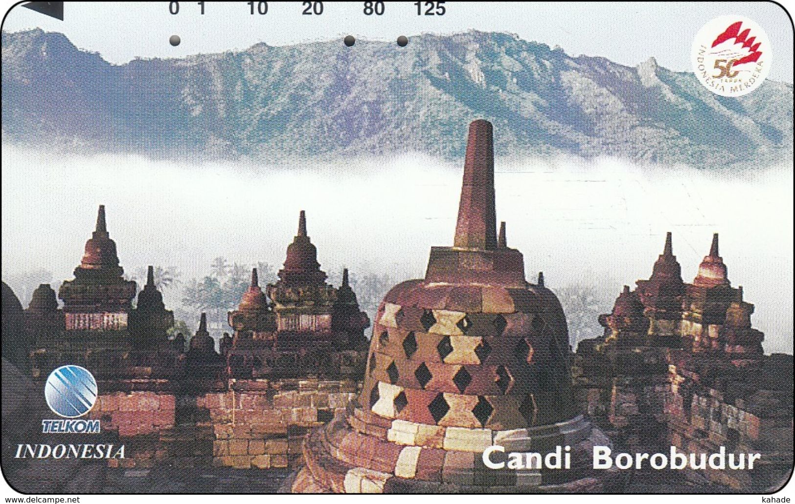 Indonesien Phonecard Tamura Candi Borobudur - Indonesia