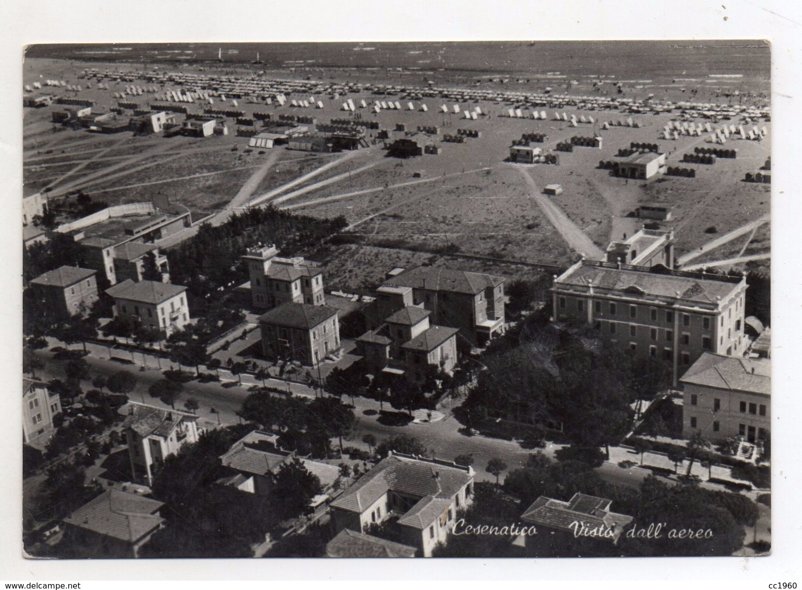 Cesenatico (Forlì) - Visto Dall'Aereo - Non Viaggiata - Del 1950/1960 - (FDC5446) - Forlì