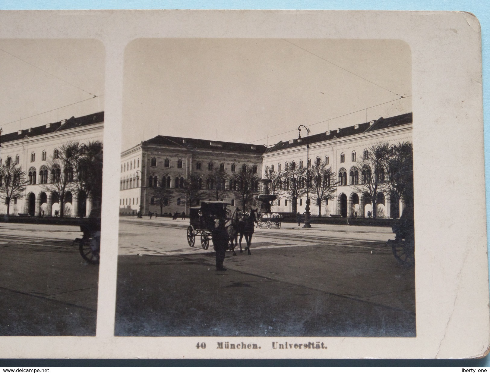 München UNIVERSITÄT ( 40 ) Stereo Photo ( Voir Photo Pour Detail ) ! - Photos Stéréoscopiques