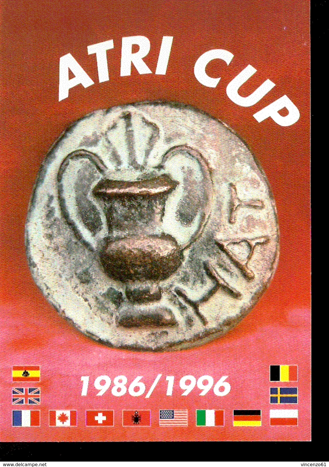 ATRI CUP 1996 CALCIO GIOVANILE ANNULLO SPECIALE SUL RETRO - Altri & Non Classificati