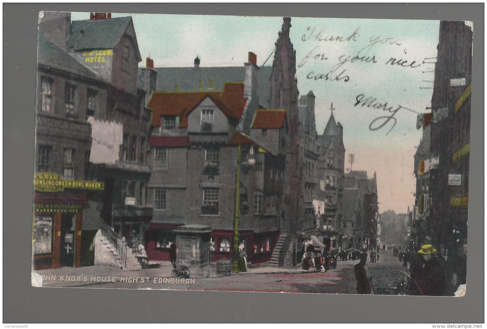 CPA ECO- EDINBURGH - JOHN KNOX'S HOUSE HIGH ST - West Lothian