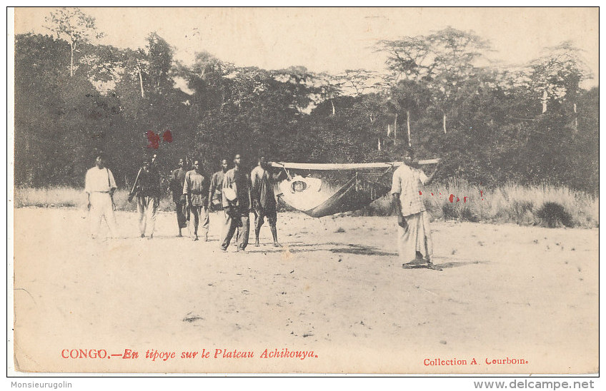 CONGO )) En Tipoye Sur Le Plateau Achikouya  ** - Congo Francés