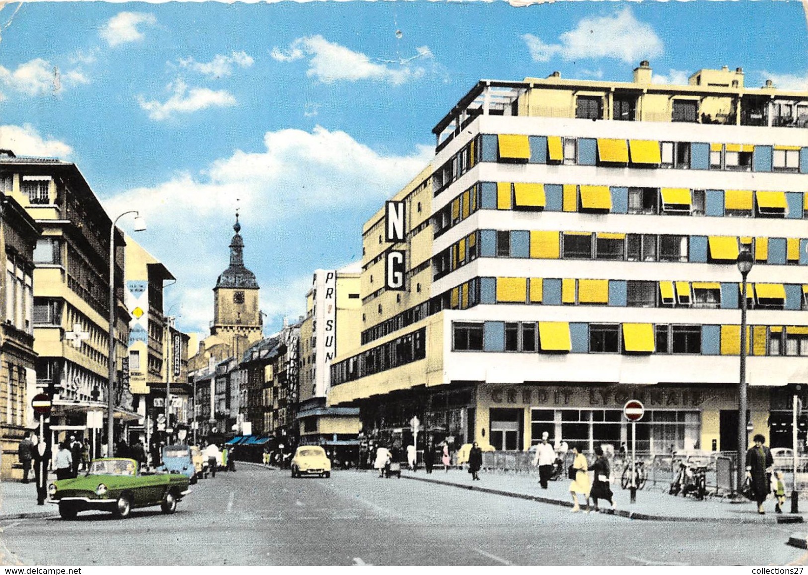 57-THIONVILLE- LA RUE DE PARIS - Thionville