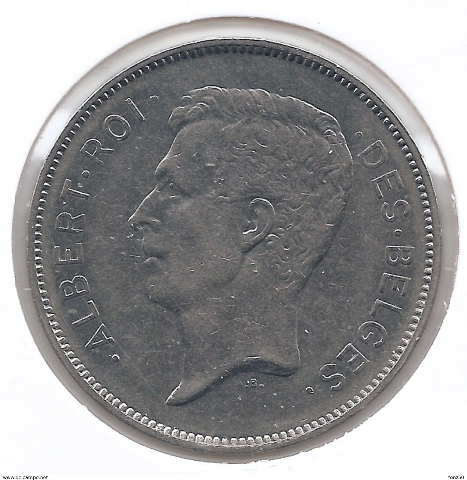 ALBERT I * 20 Frank / 4 Belga 1931 Frans  Pos.A * Prachtig * Nr 9685 - 20 Francs & 4 Belgas