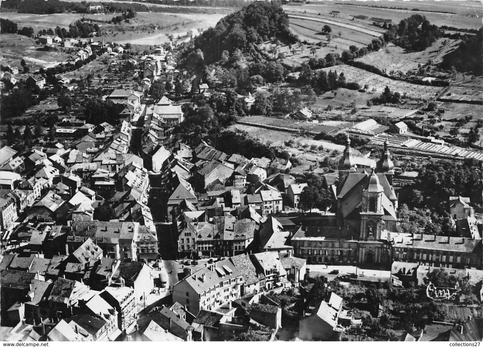 57-SAINT-AVOLD-VUE GENERALE AERIENNE - Saint-Avold