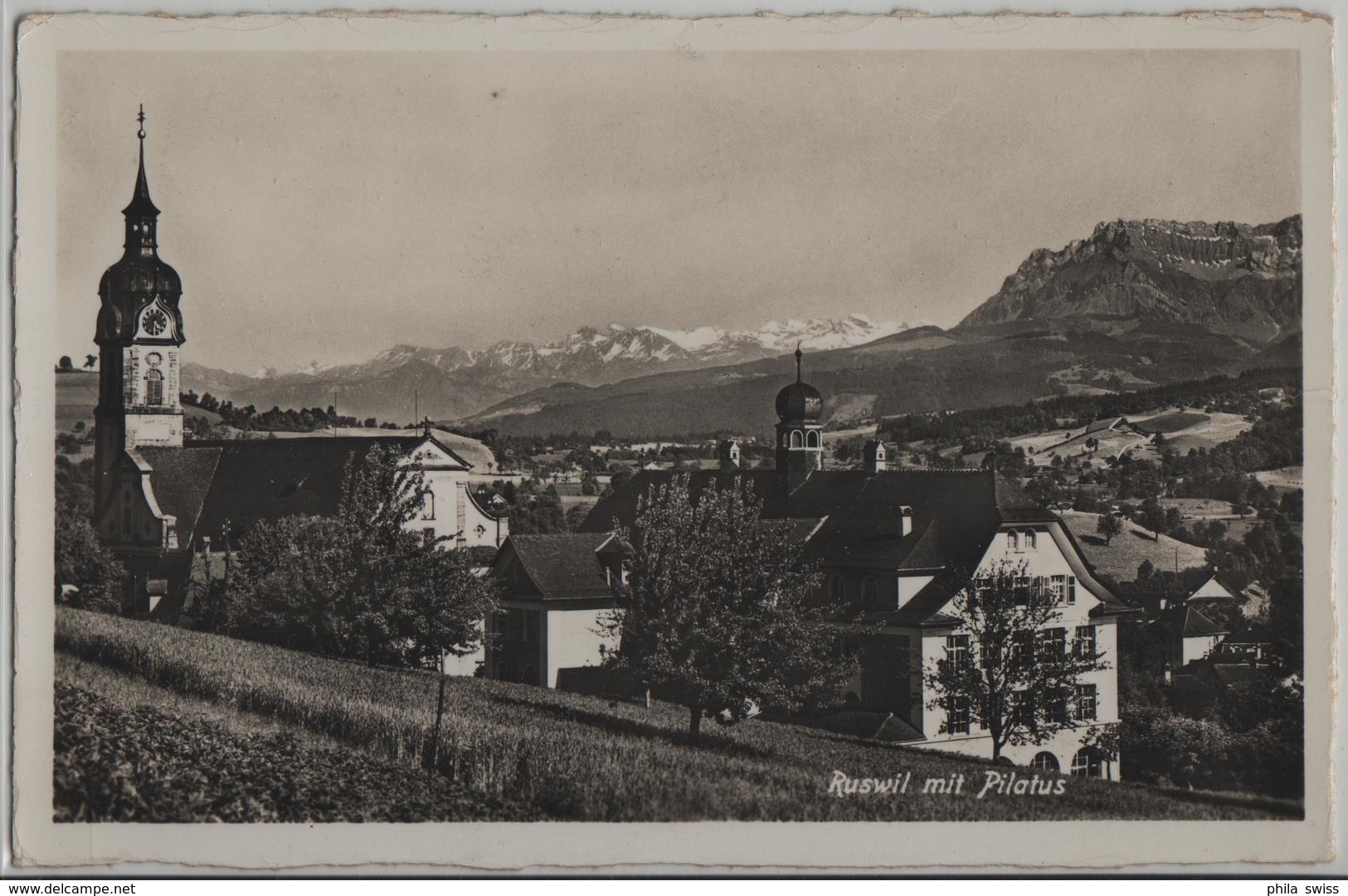 Ruswil Mit Pilatus - Photo: Globetrotter - Ruswil