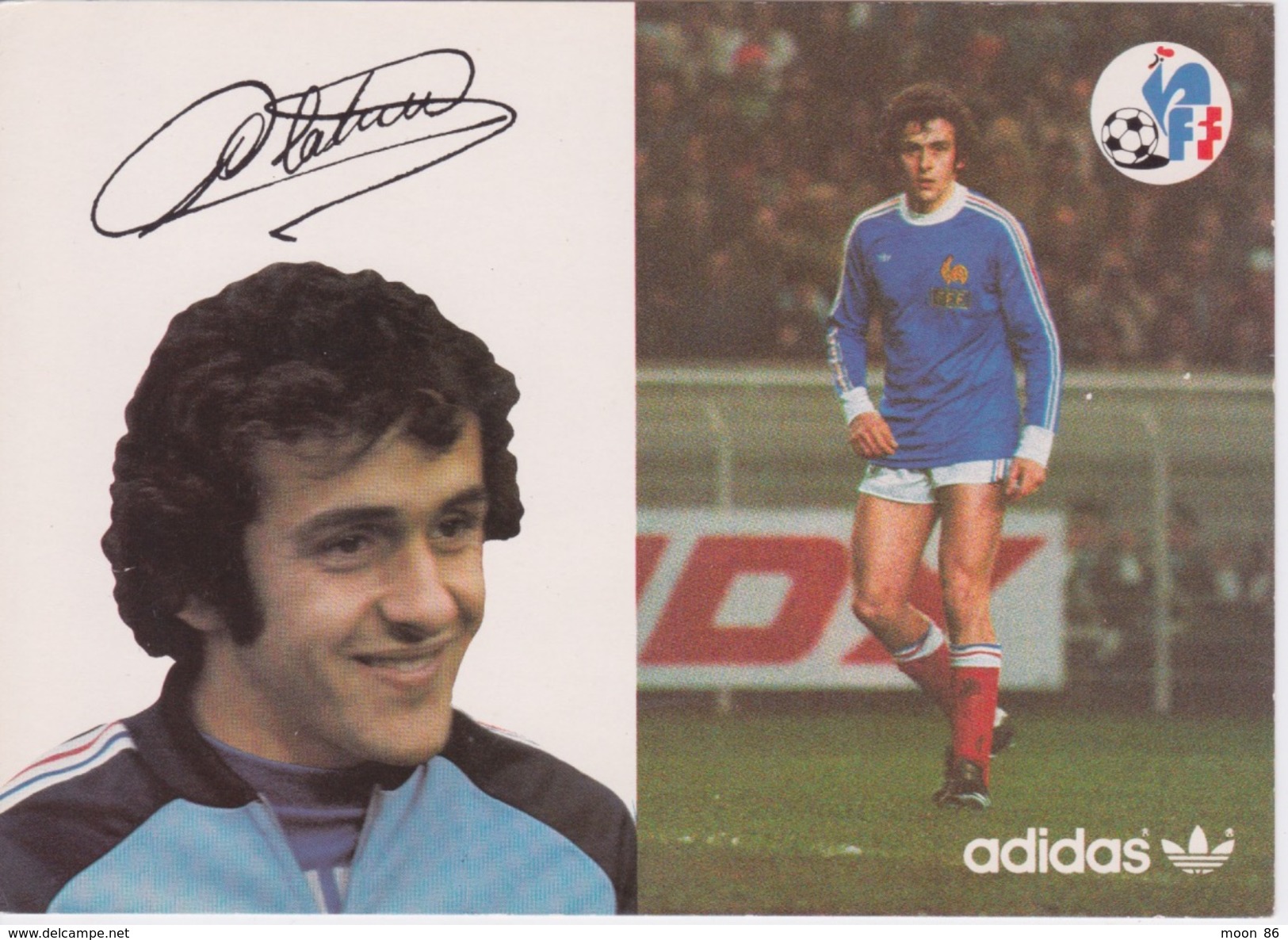 13 Cartes Postale - Equipe De France   FOOTBALL 1978 - CARTE ORIGINALE DE LA FFF & ADIDAS - Calcio