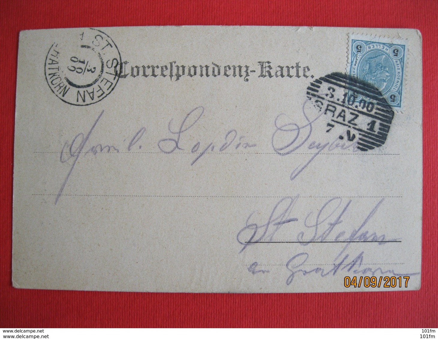 Carl Lewin - Dasmagnetische Gesicht, Mimiker Universal Imitator, Posted In Graz 1900 RRR - Entertainers