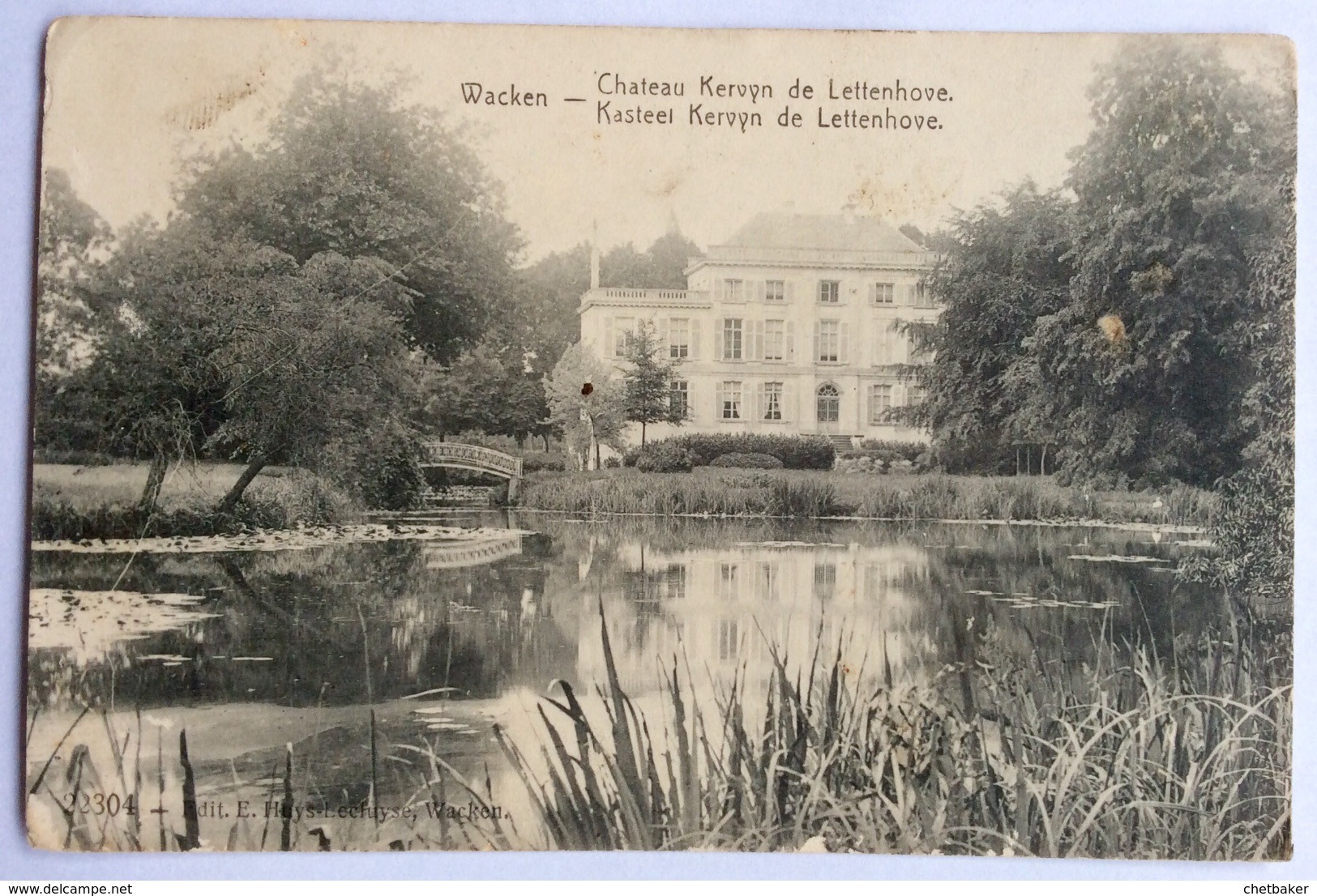 Wacken Wakken Chateau Kervyn De Lettenhove STAR Dentergem - Heliotypie De Graeve - Dentergem