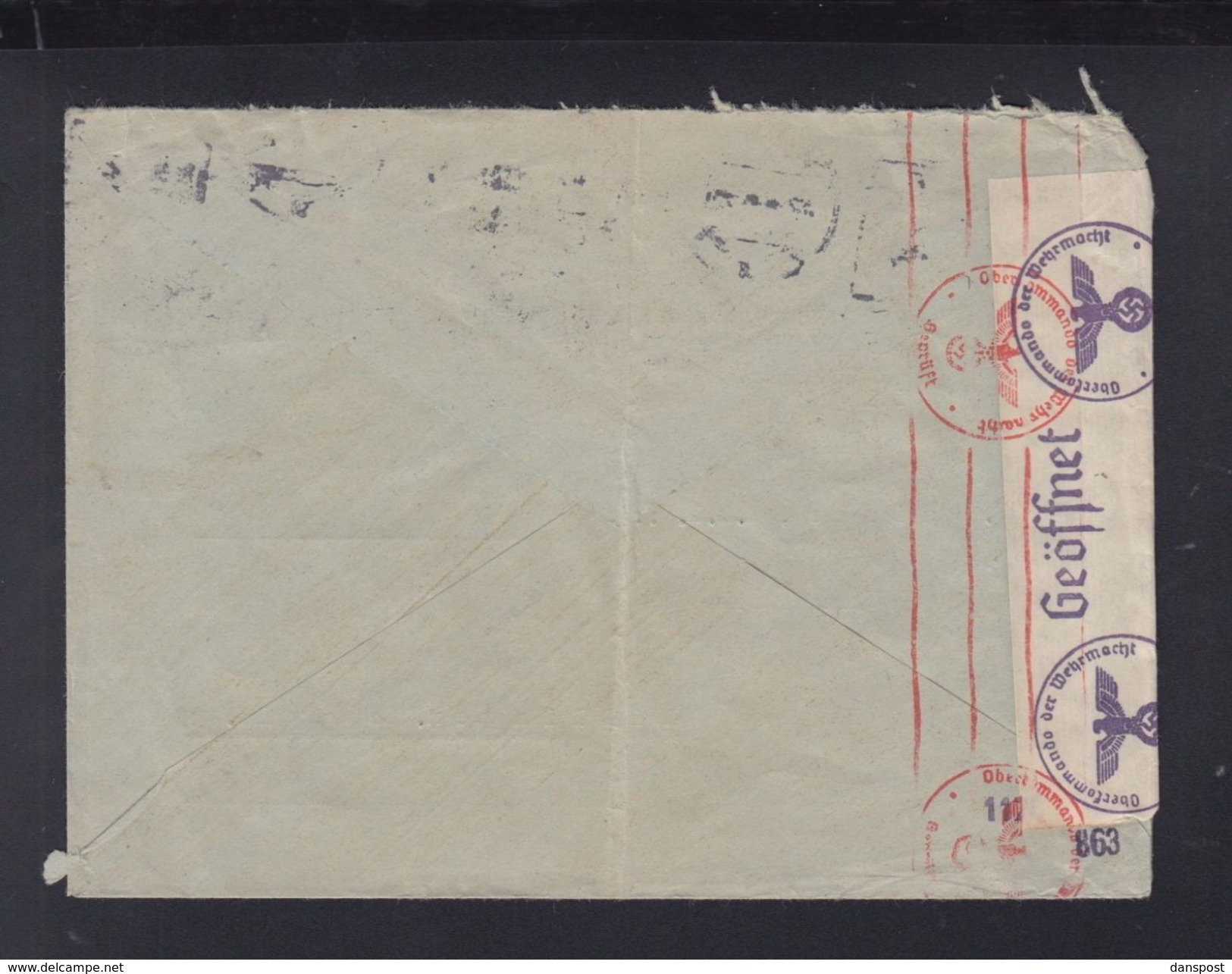 Slovakia Cover 1940 Bratislava To Germany Censor - Covers & Documents