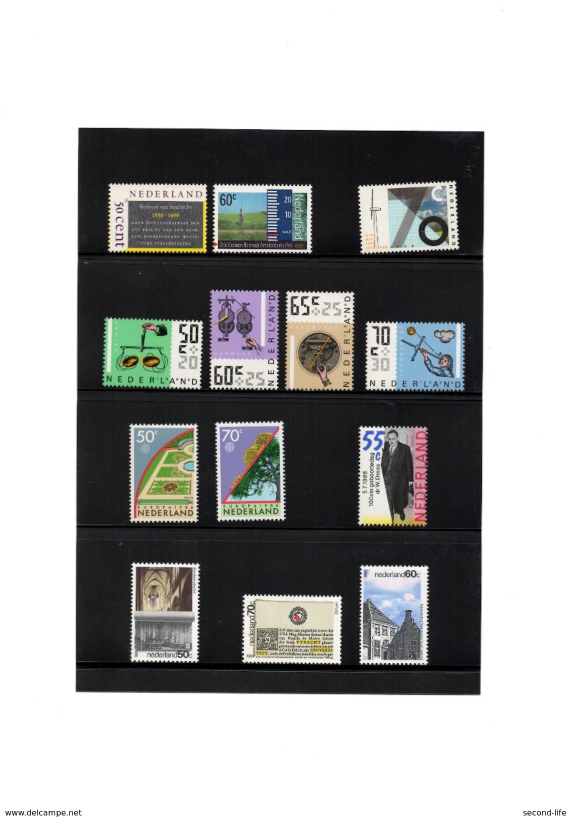 Jaarcollectie Nederlandse Postzegels - Volledig Jaar