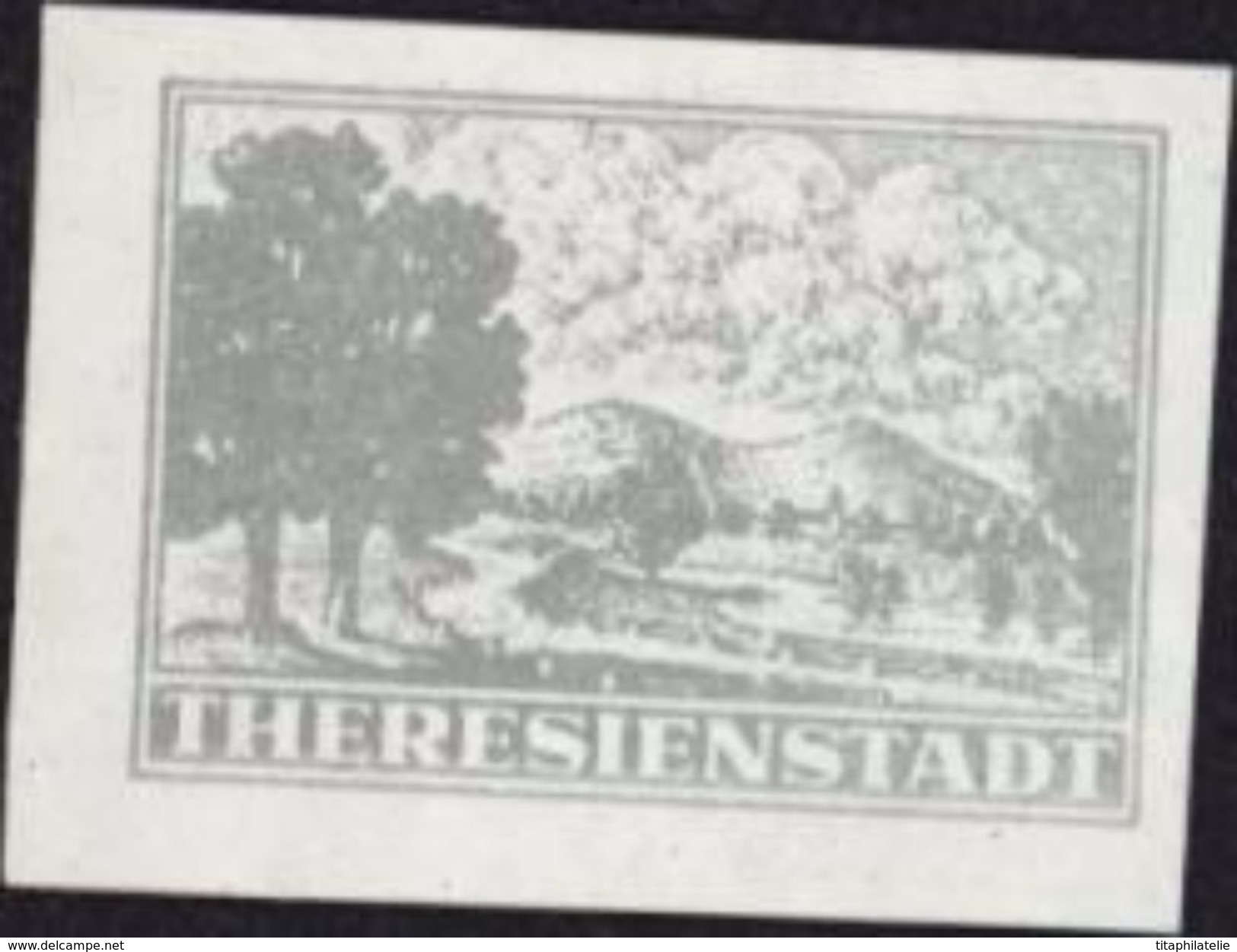 Druha Sv&#x11B;tova Valka World War II Ghetto Modèle Theresienstadt Judaica Croix Rouge Nazi Antisémitisme Juif  Propaga - Official Stamps