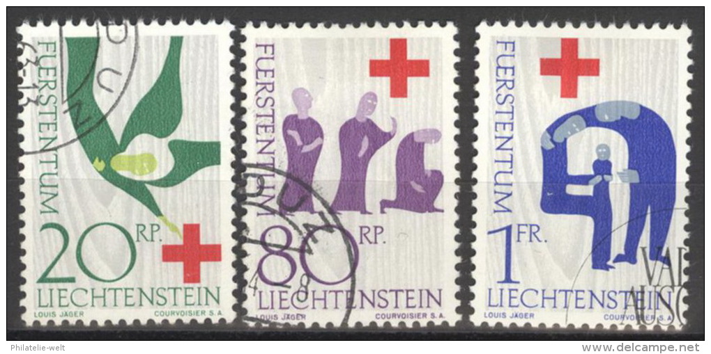 Liechtenstein 428/29 O - Gebraucht