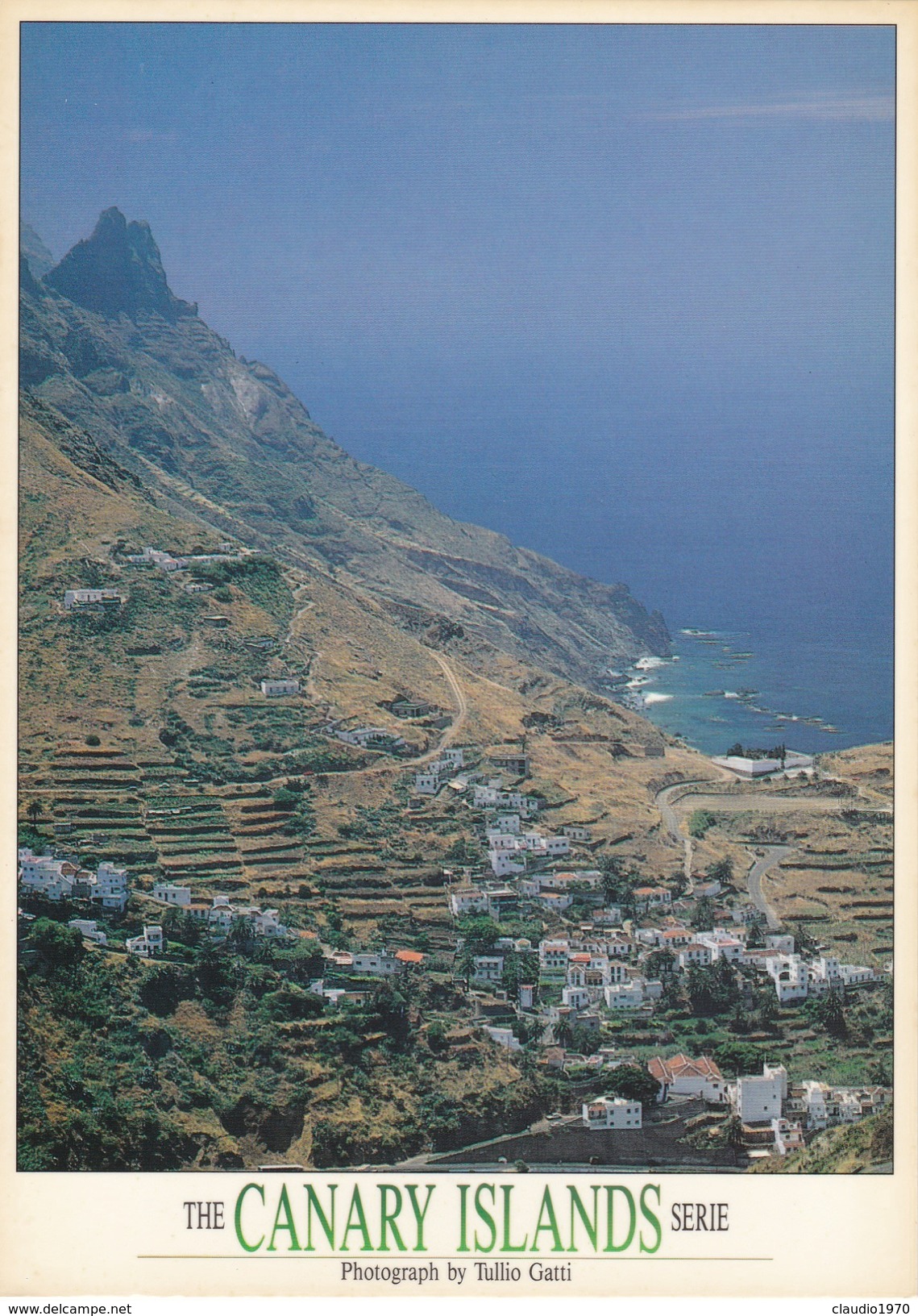 CARTOLINA - POSTCARD - CANARIAS - TENERIFE - PUEBLO DE TAGANANA - Tenerife