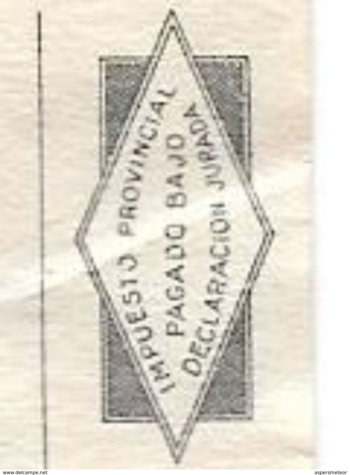 BANCO COMERCIAL DE TRES ARROYOS ARGENTINA L'ARGENTINE CIRCA 1920 ORIGINAL - Chèques & Chèques De Voyage