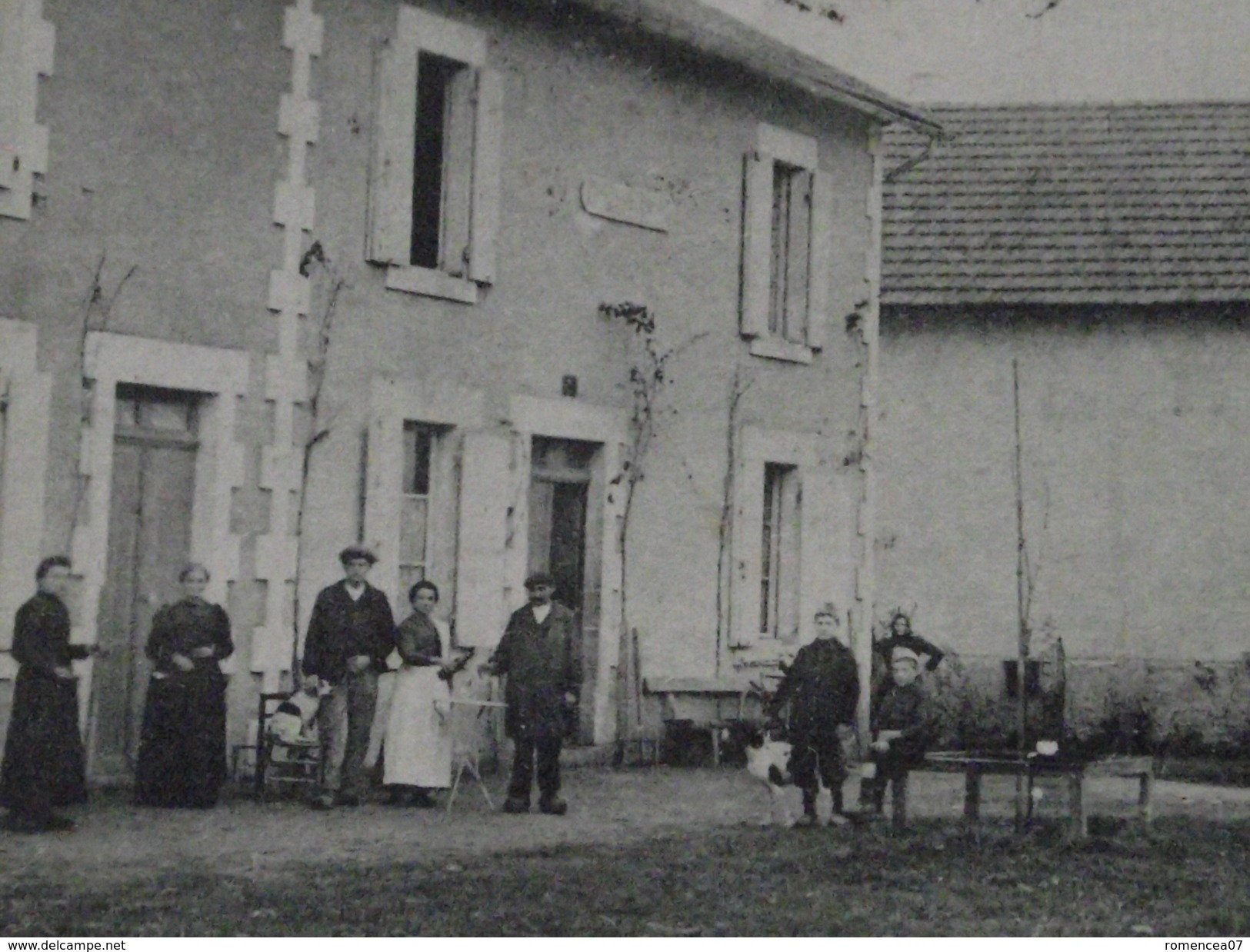 LABRIT (Landes) - ROUTE De La GARE - Animée - Voyagée Le 31 Mai 1920 - Labrit