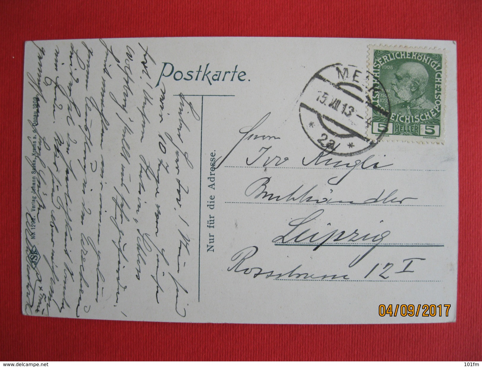 Austria - Durnstein In Der Wachau 1913 - Wachau